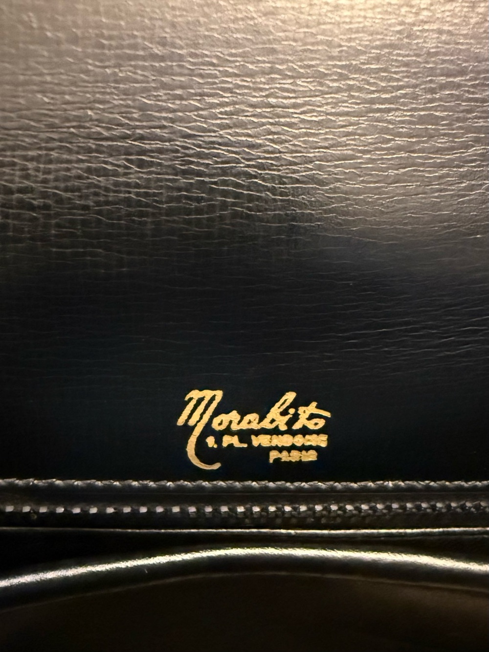 🐢MORABITO COUSU MAIN 1905 PARIS • 1950-70’s Vintage SCALA 33 Bag Made in FRANCE - Picture 14 of 16